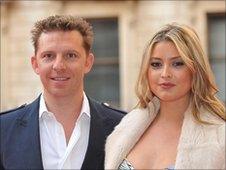 Nick Candy and his girlfriend, Holly Valance