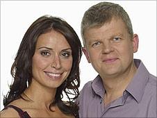 Christine Bleakley and Adrian Chiles