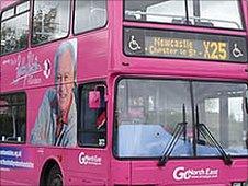 Sir Bobby Robson bus