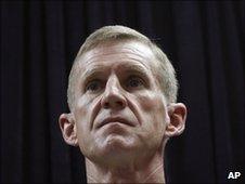 Gen McChrystal in Kabul, May 30