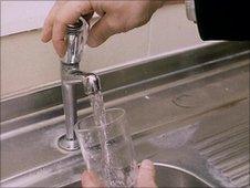The water supply was switched off for a time on Tuesday as well