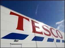 Tesco sign