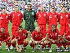 English football team