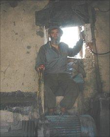 Miner at Pul-e Khumri