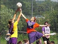 Youth games: netball