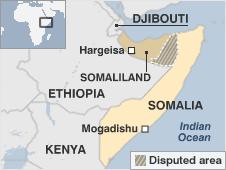 Map of Somaliland