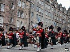 Armed Forces day in Edinburgh