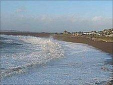 Boscombe beach