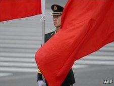 Chinese soldier, file pic