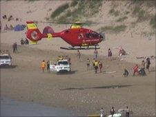 Fistral swimmer search