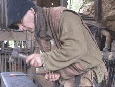 BBC file pic of craftsman at work