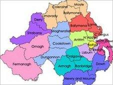 Proposed council boundaries