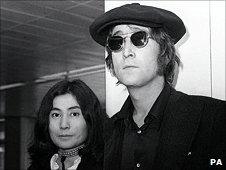 John Lennon and Yoko Ono