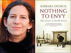 Barbara Demick (© Jinna Park) with her book jacket