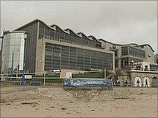 The seafront Imax building in Bournemouth