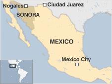 Map of Mexico