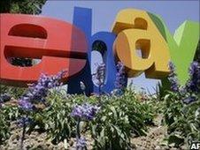 eBay sign