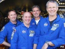 Atlantis astronauts