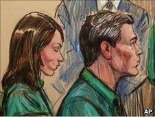 Suspects Patricia Mills and Michael Zottoli