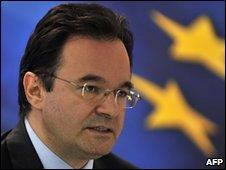 Greek Finance Minister George Papaconstantinou