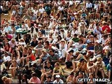 Crowd at Wimbledon