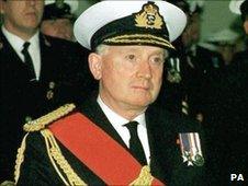 Lord Admiral Sir Jock Slater