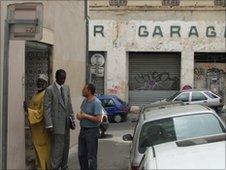 Back-street mosque in Marseille