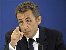 Nicolas Sarkozy, 6 July 2010