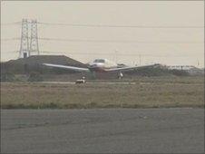 Plane at Lydd Airport