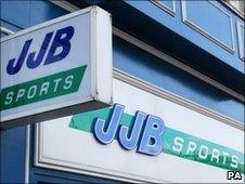 JJB Sports signs