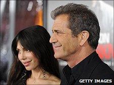 Oksanka Grigorieva and Mel Gibson