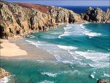 Gyllyngvase Beach, Cornwall