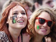 fans at T in the Park