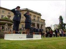 RAF Bentley Priory closing ceremony