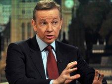 Education Secretary Michael Gove