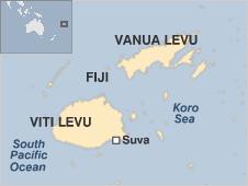 Fiji map