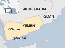 Map of Yemen