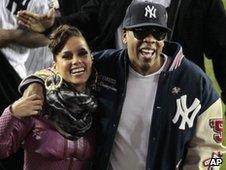 Alicia Keys and Jay-Z