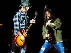 DJ Ashba and Axl Rose