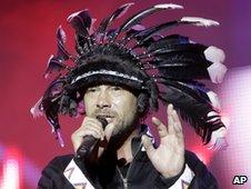 Jay Kay from Jamiroquai