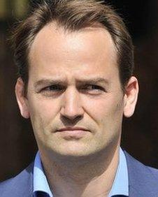 Ben Collins outside the High Court