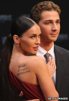 Megan Fox and Shia LaBeouf