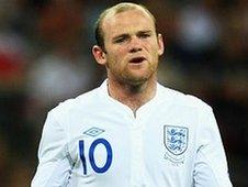 England striker Wayne Rooney