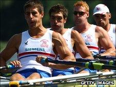 (L-R) Sam Townsend, William Lucas, Marcus Bateman and Charles Cousins