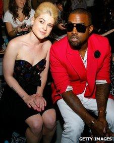 Kelly Osbourne and Kanye West