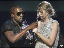 Kanye West and Taylor Swift