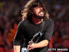 Dave Grohl from Foo Fighters