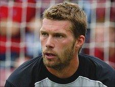 Walsall goalkeeper Jimmy Walker