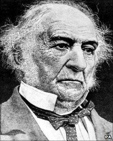 Former Prime Minister William Ewart Gladstone