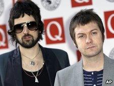 Serge and Tom from Kasabian